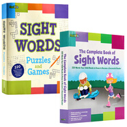 220個高頻詞練習(xí)冊1和2 英文原版 The Complete Book of Sight Words  幼兒早教詞匯書 課外練習(xí)冊 兒童小學(xué)英語教輔 常見字核心詞匯兒童字典詞典美國原裝進(jìn)口Sight