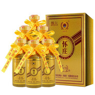 懷莊1983懷莊莊客1983傳承醬香型白酒53度貴州茅臺鎮(zhèn)坤沙高粱酒糧食老酒 53度 500mL 6瓶 懷莊70版整箱