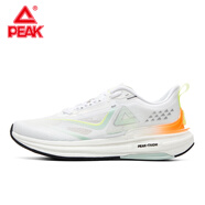 匹克（PEAK）態(tài)極6.0pro跑步鞋男鞋輕便減震透氣鞋子休閑運(yùn)動(dòng)鞋男女同款跑鞋 大白/熒光橙（男款） 40