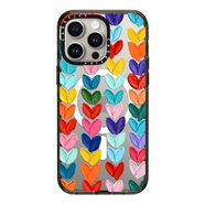 CASETiFY香港購(gòu)現(xiàn)貨原版磁吸iPhone15Promax防摔手機(jī)殼蘋果14pro CASETiFY官方原版-七彩愛(ài)心(磁 iPhone16ProMax