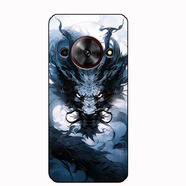 萬(wàn)浮生適用努比亞小牛 NX302J手機殼ZTE中興遠航60 7551N保護套防摔卡通 黑龍 其他