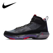 耐克（NIKE）bebe8 Air Jordan 喬丹37 喬39正代簽名鞋 男子實(shí)戰(zhàn)運(yùn)動(dòng)籃球鞋 AJ37黑紫色猛龍DV0747-065 42.5
