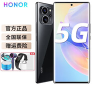 HONOR  80SE 智選手機 5G手機 10.7億色輕薄雙曲屏 3200萬Al美顏自拍  66W超級快充 亮黑色 8+256G