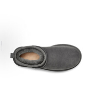 UGGUGG CLASSIC ULTRA MINI 羊皮 保暖女 灰色1116109-GREY 38碼