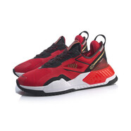 李寧（LI-NING）男鞋休閑鞋男新品001 T2000日進(jìn)斗金男子潮流運(yùn)動鞋健身慢跑鞋AGL 朱砂紅/標(biāo)準(zhǔn)黑-6 41