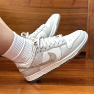 耐克（NIKE）Dunk Low RETRO PREMIUM 灰棕白奶咖色男鞋防滑耐磨復古低幫板鞋 FJ4188-001灰棕白 40