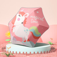 美度兒童雨傘 雨傘兒童折疊雨傘小學生上學專用 M3370彩虹馬