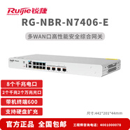 銳捷睿易ruijie企業(yè)級路由器 VPN 上網(wǎng)行為管理網(wǎng)關(guān)多WAN帶寬疊加帶AC管理 RG-NBR-N7406-E