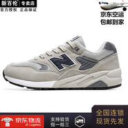 新百倫官方運動鞋男跑步新款老爹鞋女NB580板鞋透氣情侶休閑板鞋子男鞋 NB580米白 41
