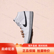 耐克（NIKE）男女鞋AJ1 AIR JORDAN 1 AJ1運(yùn)動鞋舒適緩震經(jīng)典籃球鞋海外直郵 554724-554725-115 潑墨 35.5