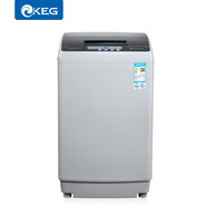 韓電（KEG）透明系列10公斤全自動(dòng)波輪洗脫一體強(qiáng)力去污 智能風(fēng)干不銹鋼內(nèi)桶 透明黑HB100Q100-HV728 ZMD