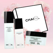 Chanel香奈兒山茶花護(hù)膚套裝禮盒洗面奶爽膚水乳液面霜國內(nèi)專柜節(jié)日禮物 潤澤水+乳液+面霜