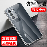 奧多金 vivo iQOO手機殼 硅膠氣囊防摔鏡頭全包保護透明軟殼男女款手機套 iqooNeo5s