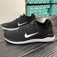 耐克（NIKE）運動鞋男鞋春季新款FLEX赤足網(wǎng)面透氣緩震跑步鞋休閑鞋 942836-001黑白 45