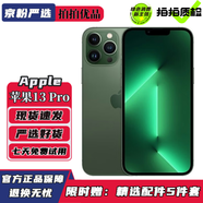 Apple iPhone 13 Pro 蘋果13Pro二手 國(guó)行5G手機(jī) 雙卡雙待 二手蘋果手機(jī) 蒼嶺綠色 256GB 99新【補(bǔ)貼款 全新電池100%】 國(guó)行全網(wǎng)通
