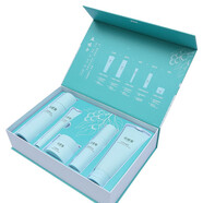 藍鉑麗無(wú)限極 INFINITUS 護膚套裝心維雅滋潤補水保濕化妝洗面奶潤 藍色潔面+水+精華+眼霜+面霜