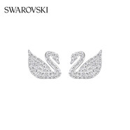 施華洛世奇 時尚天鵝 SWAN 耳釘女 耳環(huán)耳飾女 送女友禮物新年禮物5161256