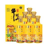 牛欄山（niulanshan）北京牛欄山 濃香型白酒 北京味兒 46度陳壇京味 500ml*6/整箱
