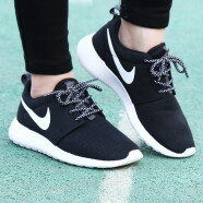 耐克（NIKE）休閑鞋女鞋夏季新款運動鞋ROSHE ONE透氣減震跑步鞋844994-002 844994-002黑色 36.5