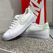 耐克（NIKE）休閑鞋女鞋2025新款夏季運動鞋COURT小白鞋低幫板鞋AO2810-104 AO2810-111白色綠勾 38