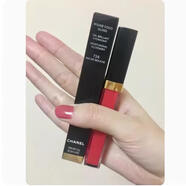 香奈兒（Chanel）可可小姐COCO白管絲絨口紅滋潤送女友閨蜜老婆禮盒禮袋 #738唇蜜粉桃色（禮盒禮袋）