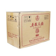 五糧液股份公司出品 五糧頭曲 52度濃香型白酒婚宴中秋送禮宴請 52度 1.5L 2壇 五糧頭曲 淡雅