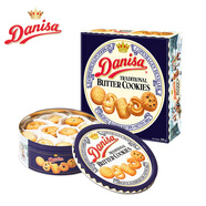 皇冠（danisa）丹麥曲奇餅干368g   休閑送禮團購 黃油曲奇 印尼進口 零食