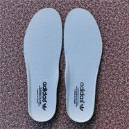 瑟夢逸適配Adidas阿迪達斯鞋墊原裝三葉草Yeezy椰子350防臭EQT男女鞋墊 白色黑標AD小標 40