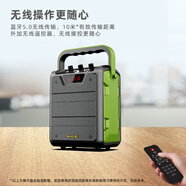 維爾晶（W-King）T2 便攜式手提藍(lán)牙音箱移動(dòng)戶外大音量唱歌教學(xué)小蜜蜂 T2S  綠色  單麥