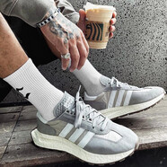 阿迪達(dá)斯（adidas）三葉草 Retropy E5 男鞋女鞋輕便減震慢跑鞋潮流舒適運(yùn)動(dòng)休閑鞋 Q47101/灰色 38