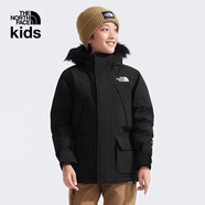 THE NORTH FACE北面童裝Mcmurdo男童鵝絨兒童羽絨服防水帶毛領(lǐng)保暖|8A2Z JK3/宇宙黑 140 (M) （140/68）充絨量約158g