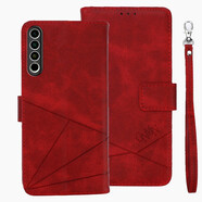 簡(jiǎn)魅 適用魅族20手機殼魅族20Pro翻蓋皮套Meizu 21保護套21Pro錢(qián)包款M381Q插卡M391Q新款M461Q男M481Q 魅族20Pro（M3910）深紅 配鋼化膜+手掛繩