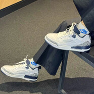 耐克（NIKE） 籃球鞋女鞋大童鞋秋冬季新款JORDAN SPIZIKE氣墊鞋子緩震運動(dòng)鞋 FQ3950-104 37.5