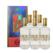牛欄山 百年牛欄山濃香型白酒 年份老酒 35度 500mL 6瓶 老酒藍盒 整箱