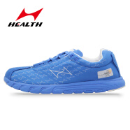 海尔斯（HEALTH）跑步鞋训练鞋学生男女中考体育专用轻便防滑田径跳远运动鞋 801蓝色跑步鞋 35
