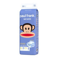 大嘴猴（paul frank）嬰兒紙尿褲新寶媽專(zhuān)享價(jià)尿不濕 紙尿褲 XL38片(9-12kg)