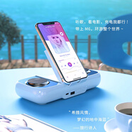 OLOEY桌面無(wú)線藍(lán)牙音箱 手機(jī)IPAD平板支架音響追劇神器多功能10000毫安可帶上飛機(jī)充電寶移動(dòng)電源 可帶上飛機(jī)，連續(xù)暢享12+小時(shí) 航空版10000mah