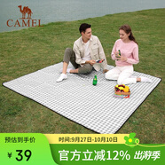 駱駝（CAMEL）戶(hù)外防潮墊便攜加厚野餐布野炊坐墊折疊防水帳篷地墊野餐墊