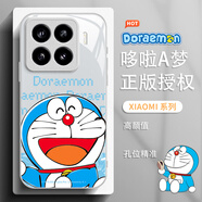 斯通斯適用紅米K80至尊版手機殼大頭哆啦A夢(mèng)K80Pro網(wǎng)紅卡通小米17pro可愛(ài)叮當貓男女款玻璃保護套 【星河銀】正版哆啦A夢(mèng)2-BL2051Y 紅米note14