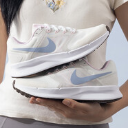 耐克（Nike）官網(wǎng)官方 艦店女鞋運(yùn)動(dòng)鞋 TANJUN網(wǎng)面透氣跑步鞋低幫休閑緩震跑鞋 米白淺藍(lán)-FN3448-141 38