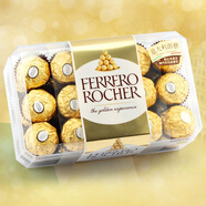 費列羅（FERRERO）巧克力520圣誕結婚慶女神節(jié)禮物實用送女士老婆年貨團購伴手禮品 費列羅30粒 盒裝 375g