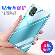 喜日子適用于OPPOK7手機(jī)殼OPPOK7x全包防摔薄男女保護(hù)套 OPPOK7X全包防摔透明殼