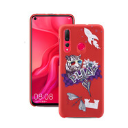 華為（HUAWEI）原裝手機殼nova4硅膠保護套全包防摔個性男女款潮 新品 超薄硬殼 PC殼（魔幻境地）