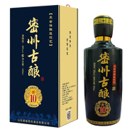 密州（MIZHOU） 密州古釀10 38度濃香型 古法釀造 整箱六瓶 諸城特產(chǎn) 藍(lán)色 整箱裝