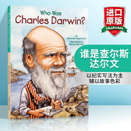 英文原版 誰是查爾斯達爾文 Who Was Charles Darwin 人物傳記 中小學(xué)生課外讀物 藍思閱讀指數(shù)760L
