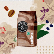 拉瓦薩（LAVAZZA） 意大利原裝進(jìn)口美式意式特濃醇香咖啡豆1KG 大地精選1KG