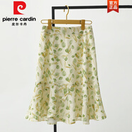 皮爾卡丹（pierre cardin）小個子雪紡碎花魚尾裙半身裙夏女2025新款高腰包臀裙及膝裙花裙子 花色 L