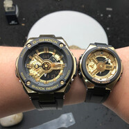 卡西歐手表 BABY-G 太陽能多功能運動女士腕表防水 GST-400G-1A9/MSG-400G-1A2
