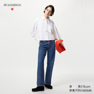 優(yōu)衣庫(kù)女裝直筒牛仔褲/中腰水洗產(chǎn)品休閑褲子25秋冬新款479004 67 海藍(lán)色 26 /160/66A