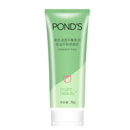 旁氏（POND'S） Ponds/旁氏洗面奶清透平衡控油洗顏泥海藻海鹽泥 控油平衡 75*2